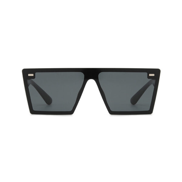 Lunettes de soleil carrées à monture complète pour homme
