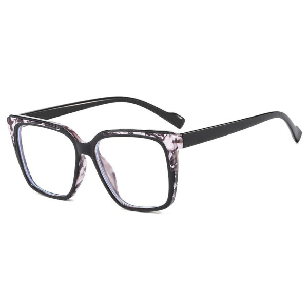 Nouvelles lunettes rétro légères simples carrées anti-rayons bleus